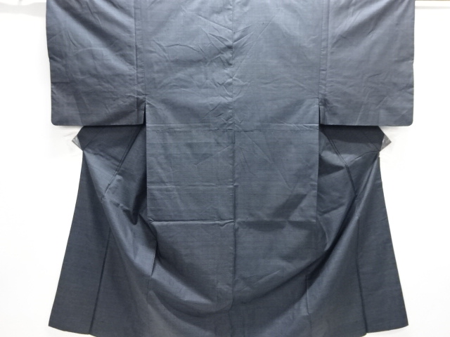 JAPANESE KIMONO / VINTAGE MENS KIMONO ENSEMBLE / SILK / DORO OSHIMA TSUMUGI